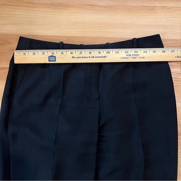 Giorgio Armani Black Silk Pants Size 42 / US 6/8 - Picture 5 of 10